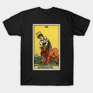 VIII. Strength Tarot Card T-Shirt